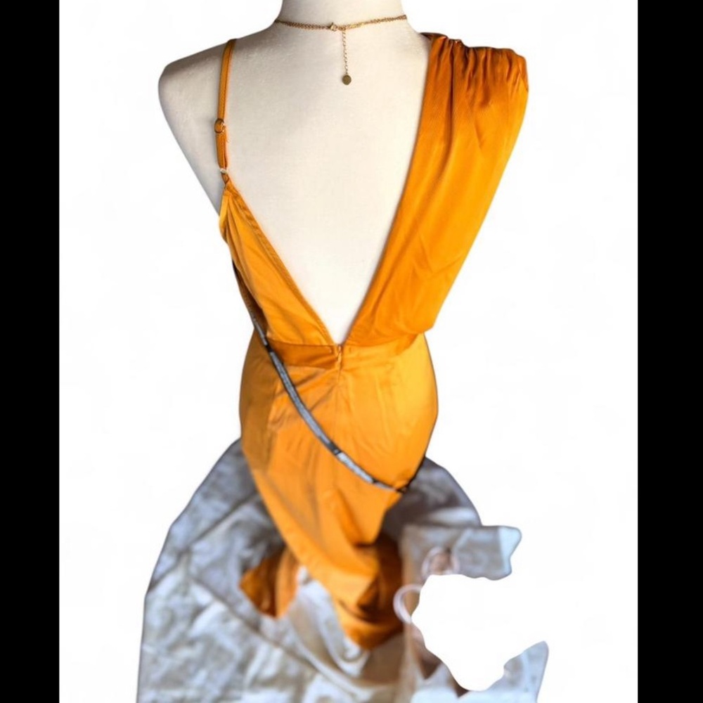 PLT Deep V Evening Dress: NWT - Picture 6 of 8